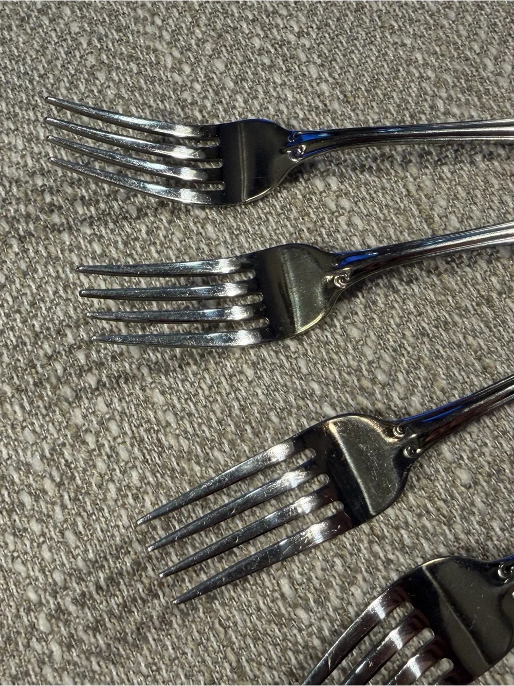 Farberware FRW79 Forks Pre Owned 6 Dinner Forks Vintage